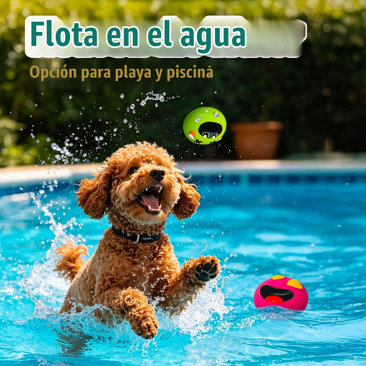 Juguetes chirriantes para perros pequeños \u2013 Surtido de látex d...