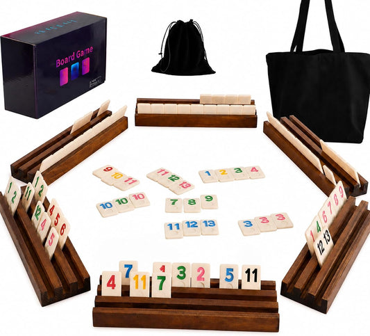 Wahartoly Juego de Cubos Rummy Original - Juego de Cubos Rummy para...