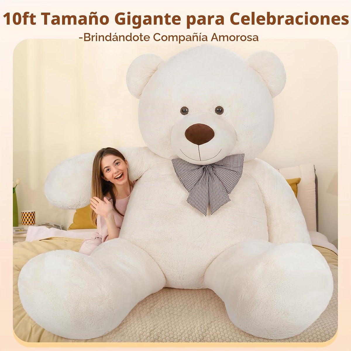 MaoGoLan Oso de Peluche Gigante de 10 pies Animal de Peluche, Tamañ...