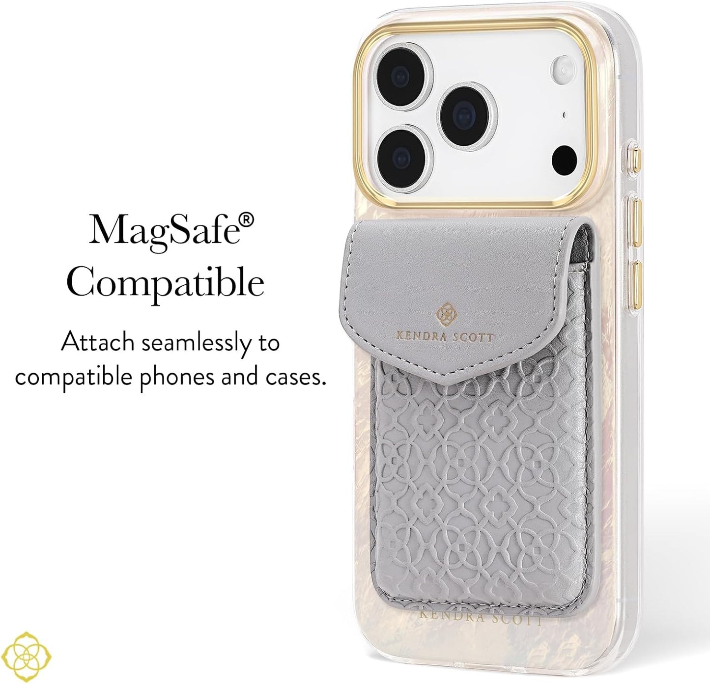 Kendra Scott Snap MagSafe - Billetera\/tarjetero - Compatible con t...