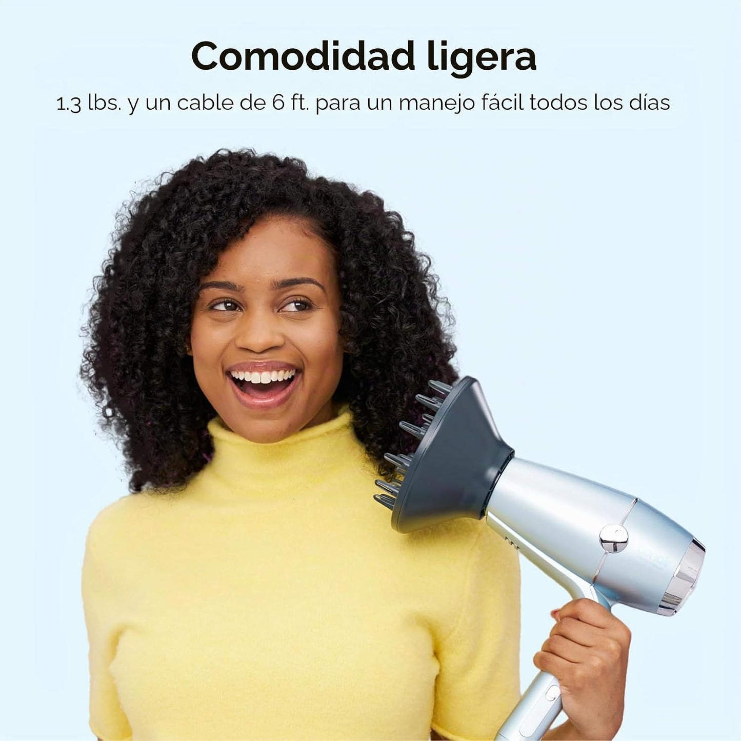 INFINITI PRO CONAIR SmoothWrap Secador de Cabello, Secador con Acce...