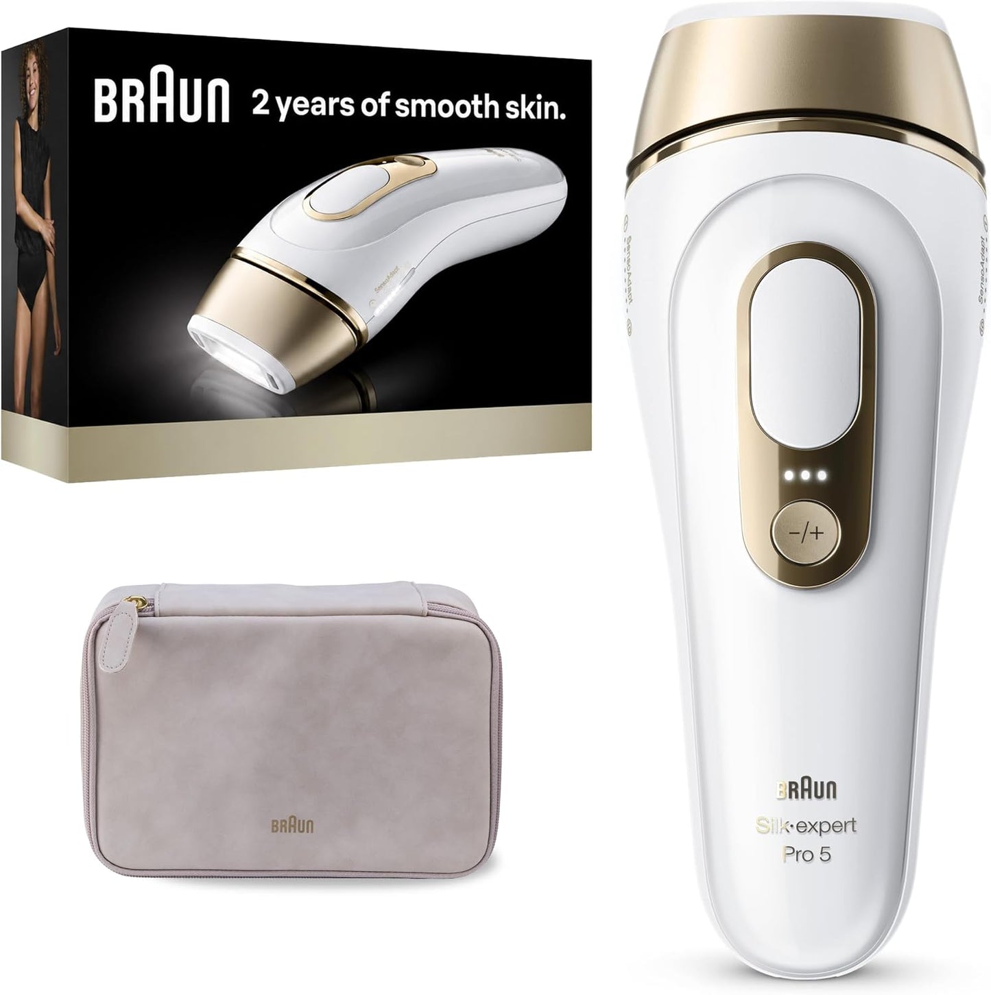 Braun IPL, Seda·Expert Pro 5, Depilación IPL para Mujeres y Hombres...