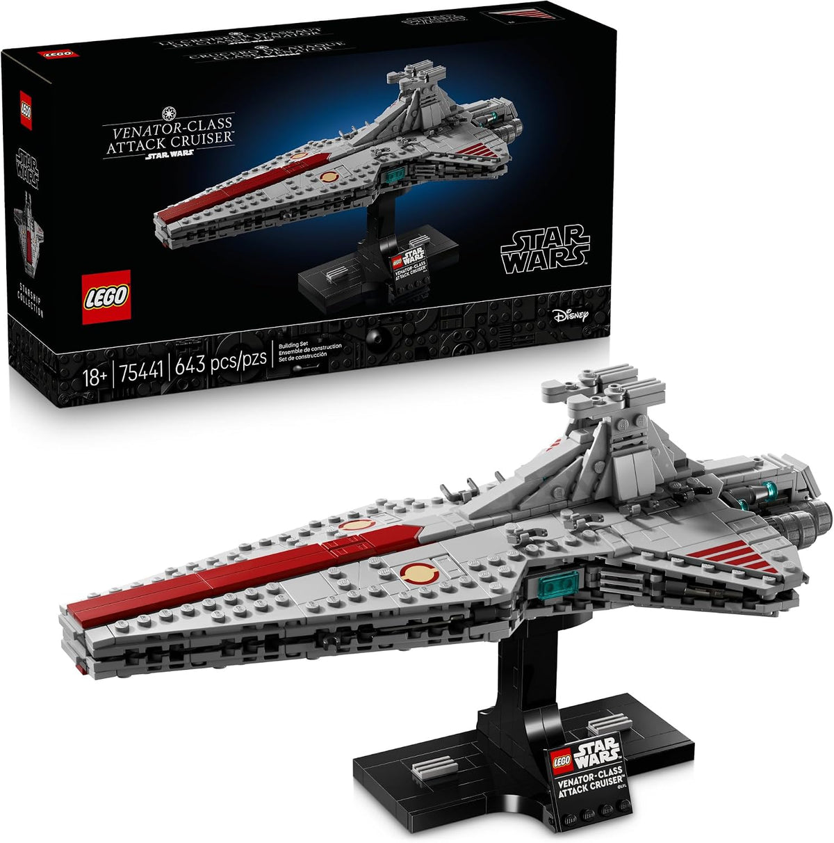 LEGO Star Wars Venator-Class Attack Cruiser Juego de construcción p...