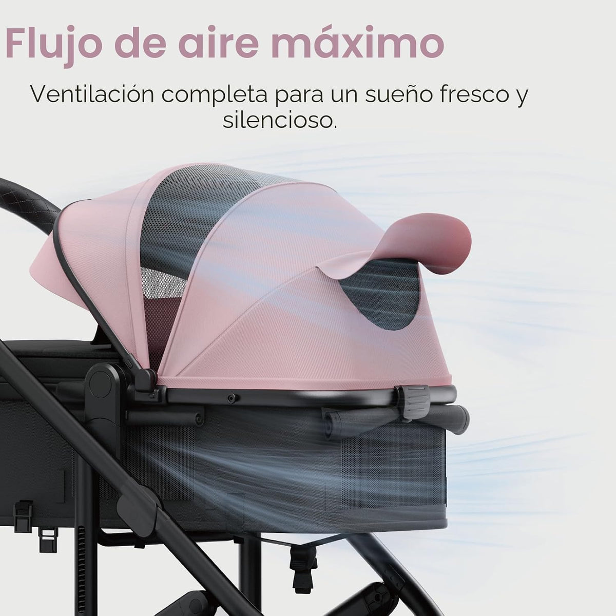 newyoo Nestro 516M - Cochecito infantil convertible 2 en 1, modo Pr...