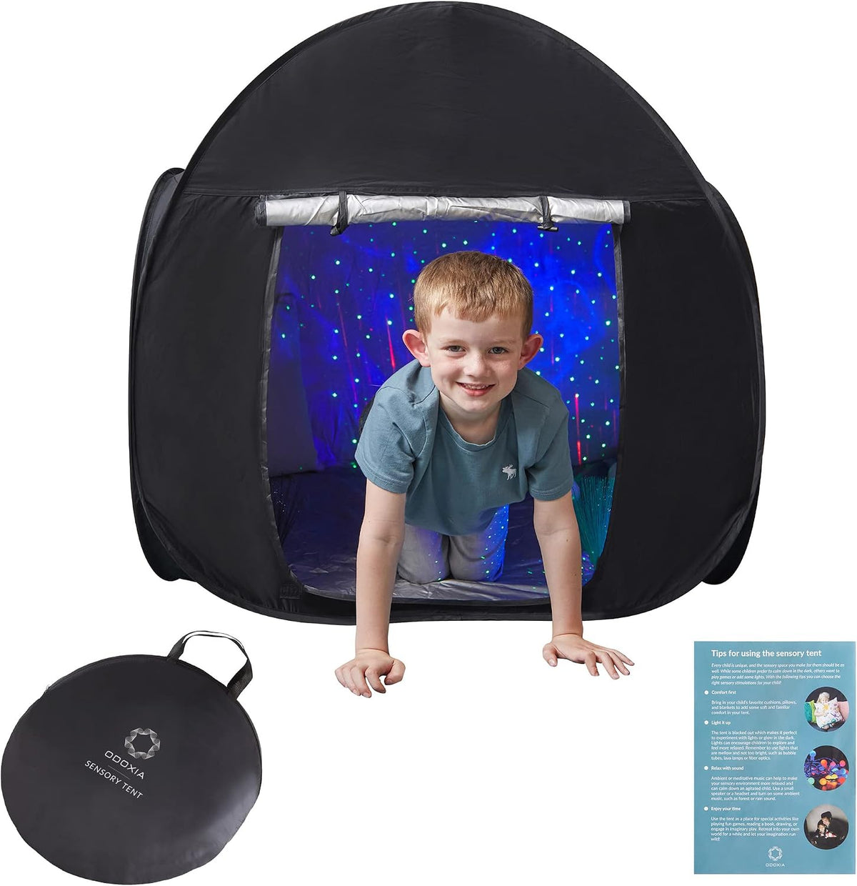 Tienda de campaña sensorial | Esquina tranquila para que los niños...