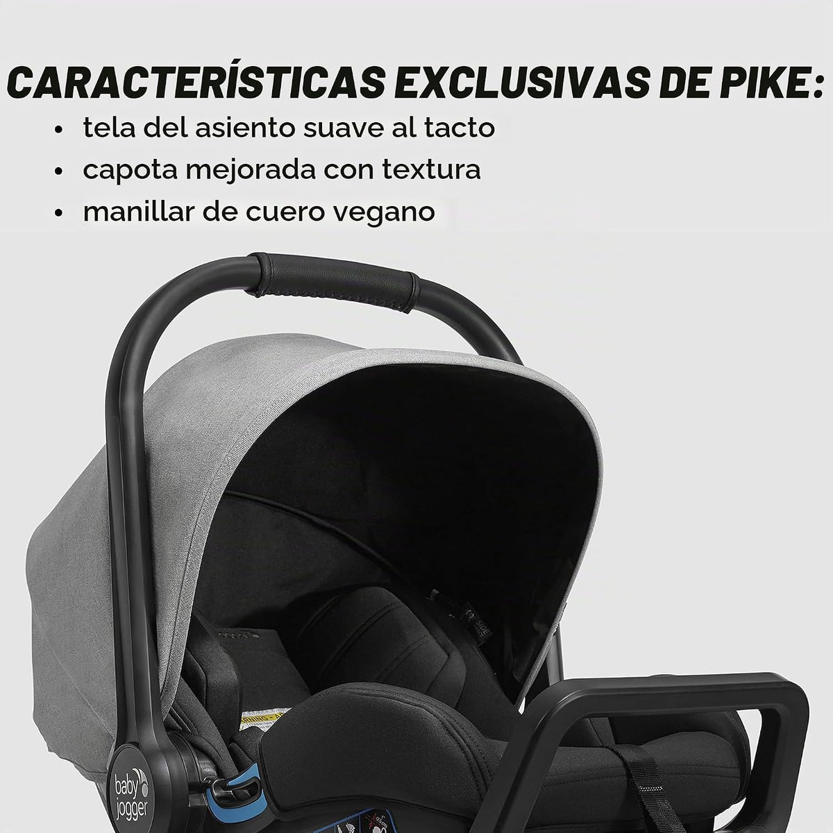 Baby Jogger City Go 2 - Asiento de automóvil para bebé, asiento de...