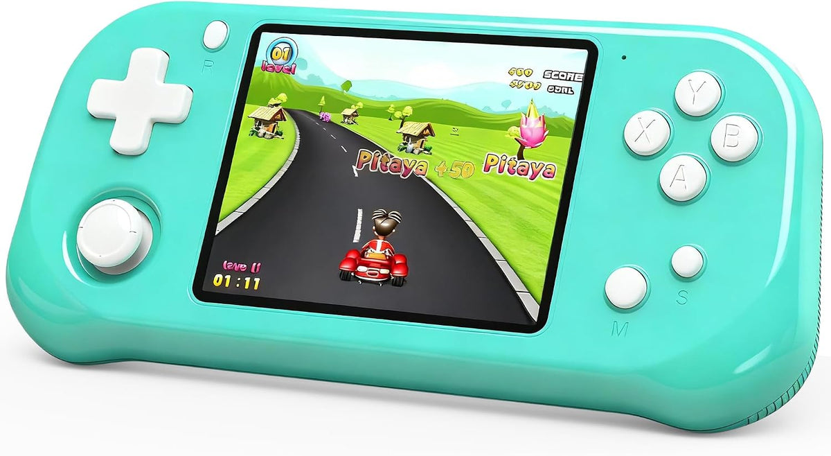 Beijue Juego Portátil para Niños con Pantalla IPS de 3.5'',...