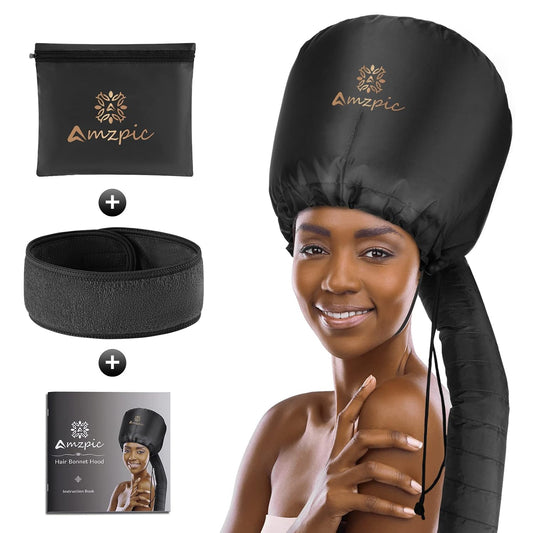 Accesorio para secador de pelo de capó, suave, ajustable, extra gra...