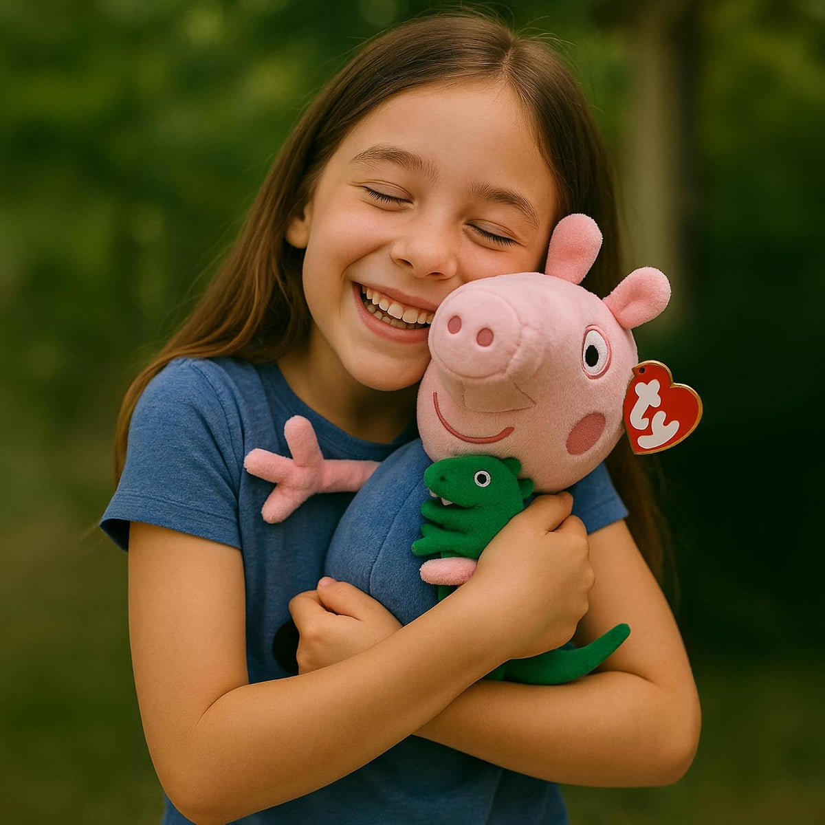 Peluche regular de George TY Beanie Babies , George