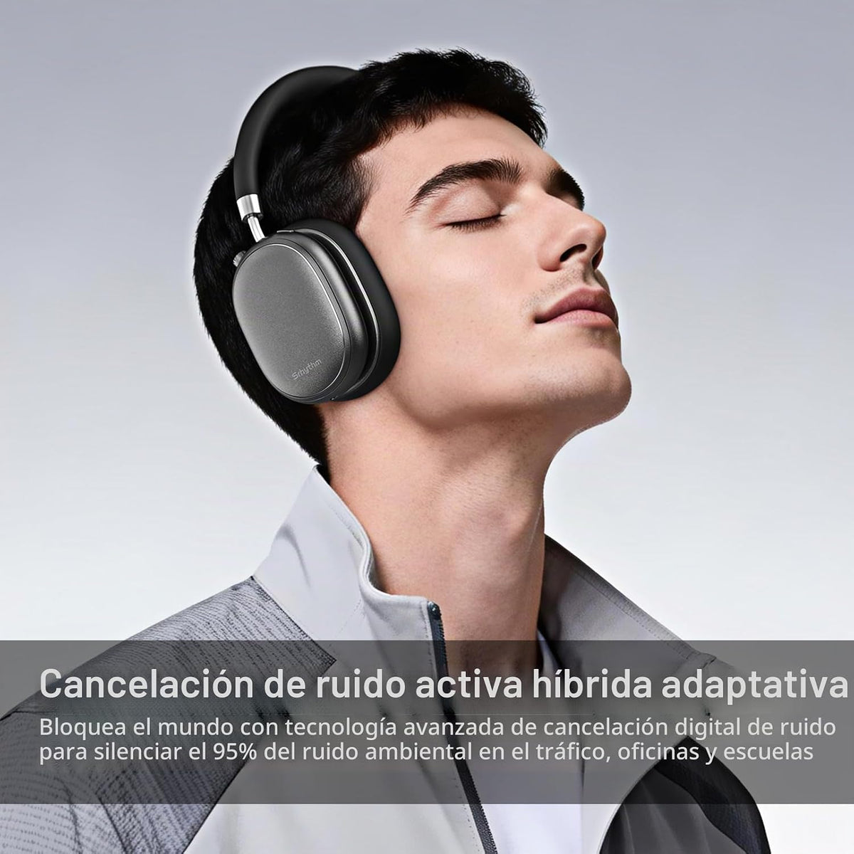Srhythm NiceComfort 95 Auriculares inalámbricos con cancelación de...
