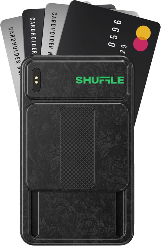 Shuffle Wallet 2.0, innovador mecanismo de abanico para hombre cart...