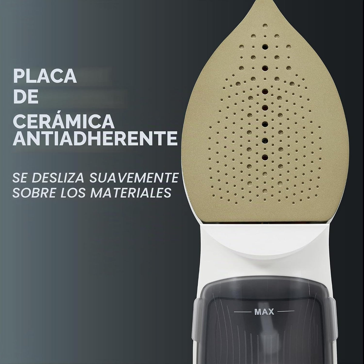Sunbeam EliteSteam 1700W Plancha y Vaporizador Digital \u2013 Suela...