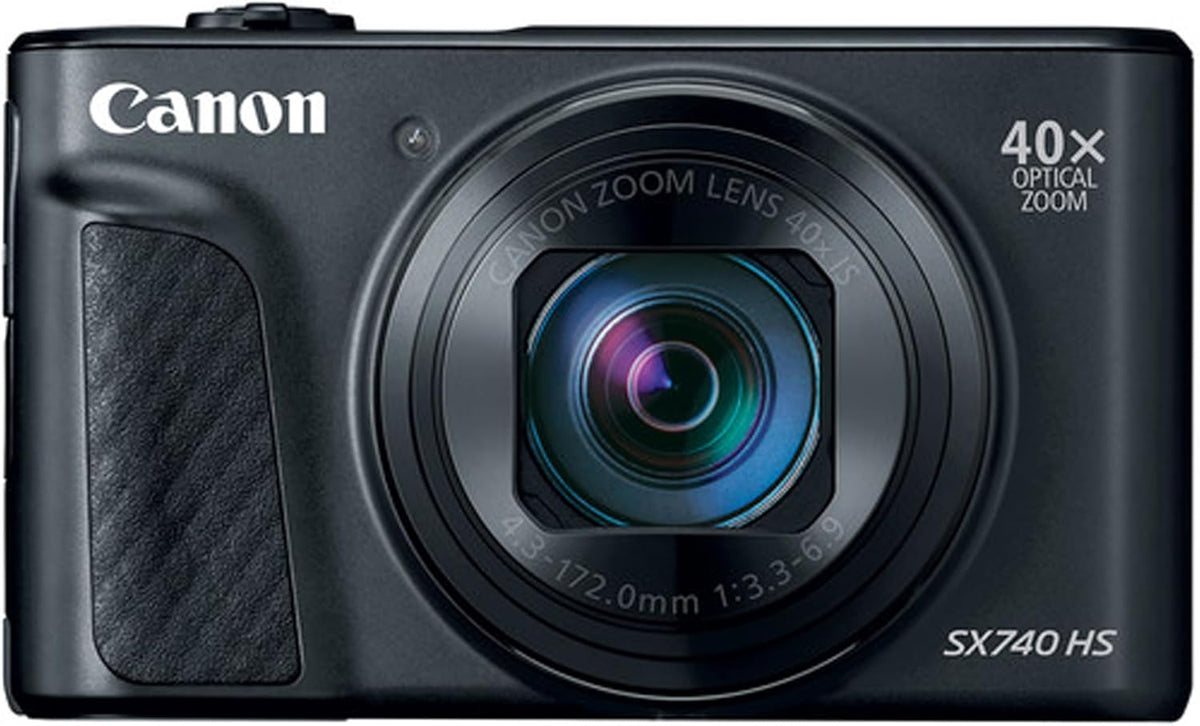 Cámara digital Canon Powershot SX740 HS (Negro) + 64GB de memoria +...
