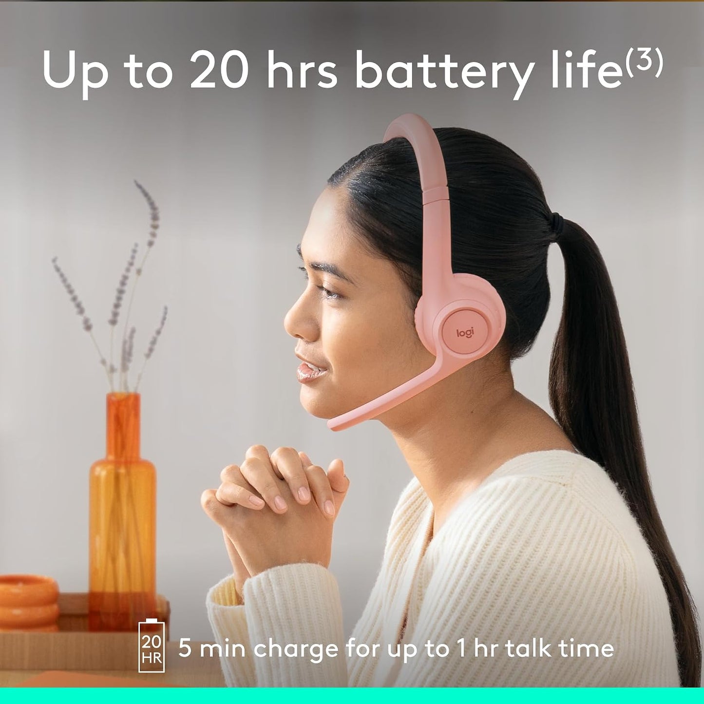 Logitech Zone 300 Auriculares inalámbricos Bluetooth con cancelació...