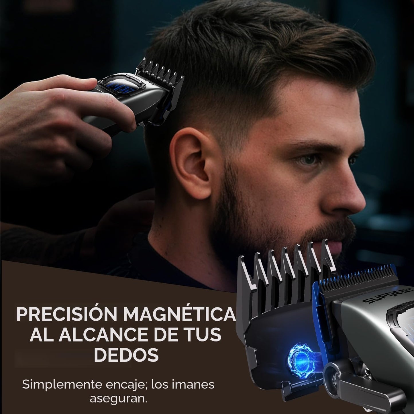 SUPRENT Cortapelos Profesionales para Hombres, juego de cortapelos...