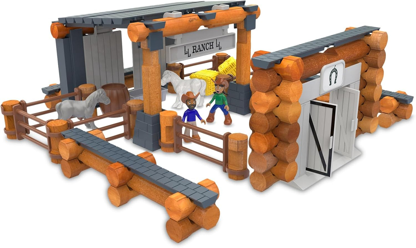 Juego de construcción Lincoln Logs Big Sky Ranch