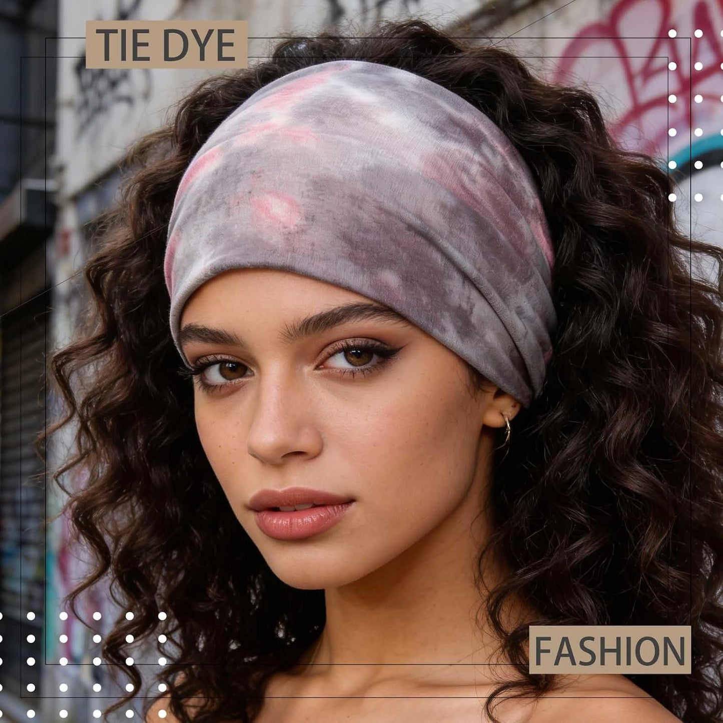 Acenail Diademas Anchas para Mujeres Turbante Anudado Diadema Elást...