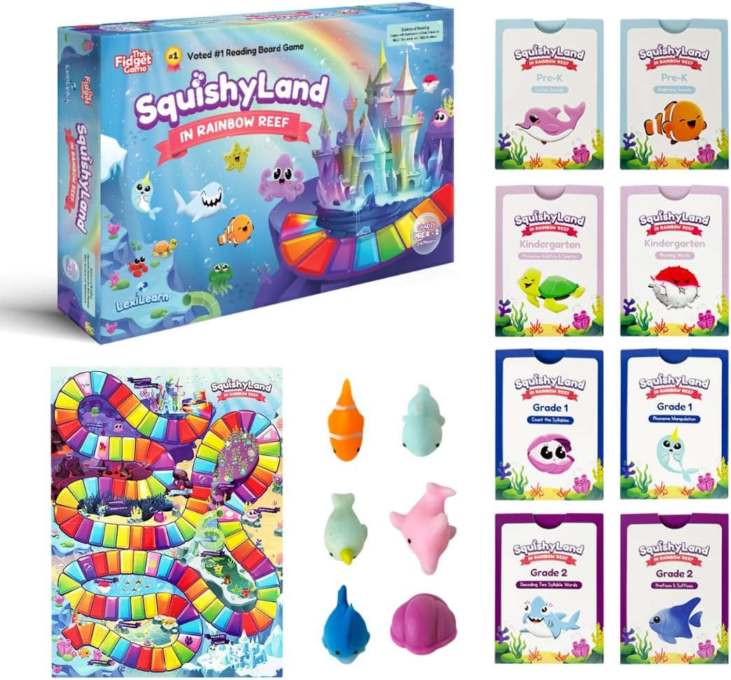 The Fidget Game SquishyLand in Rainbow Reef - Actividades educativa...