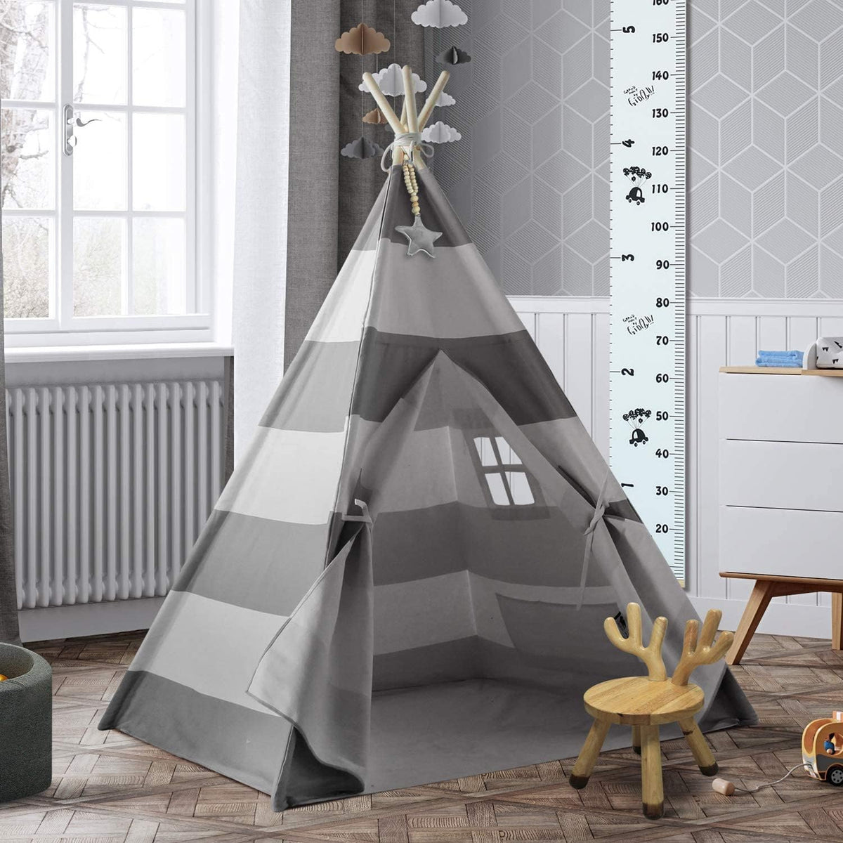 Tienda de campaña tipi para niños y niños, tienda de campaña de int...