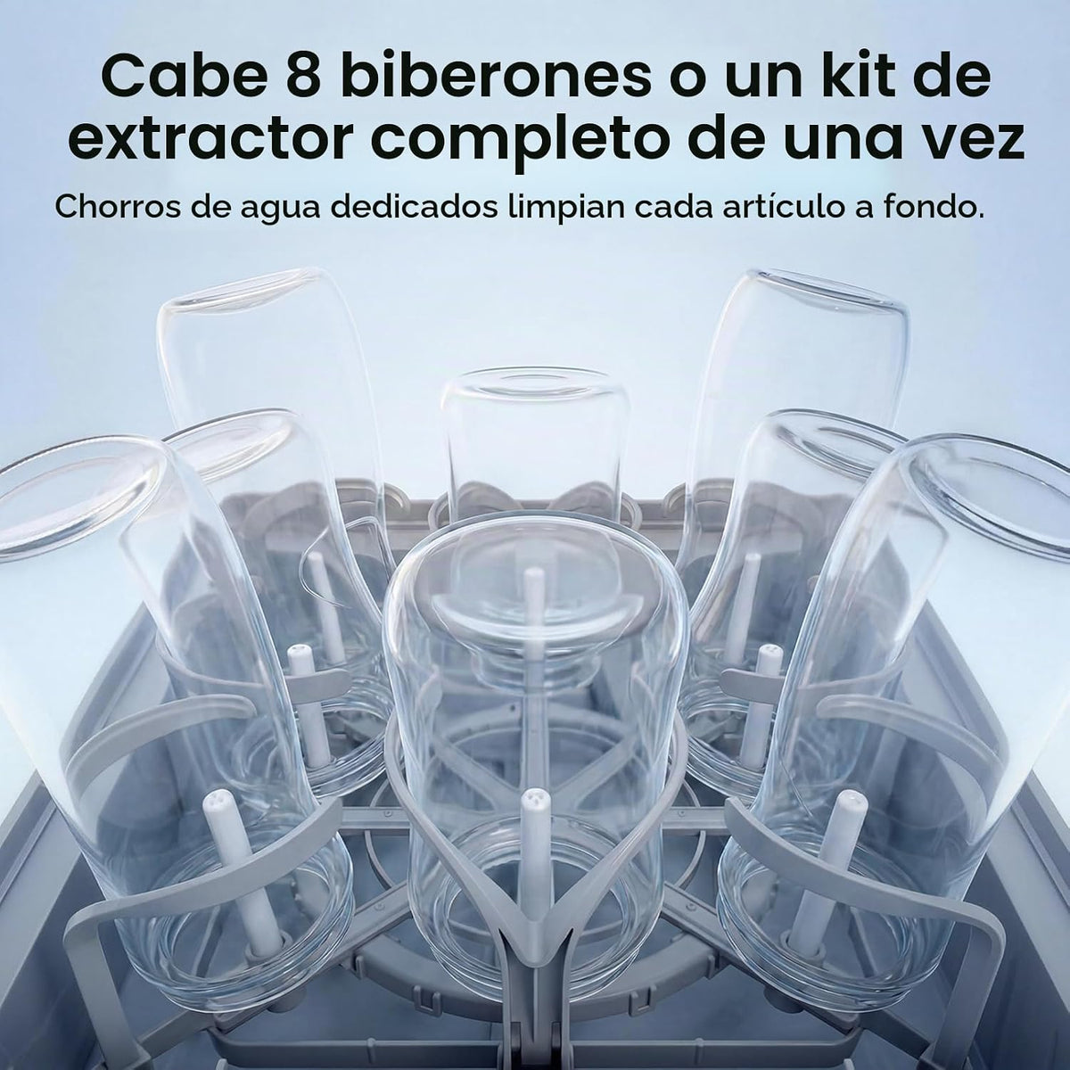 Momcozy DeepClean D8 Lavadora, esterilizador y secadora - Limpieza...