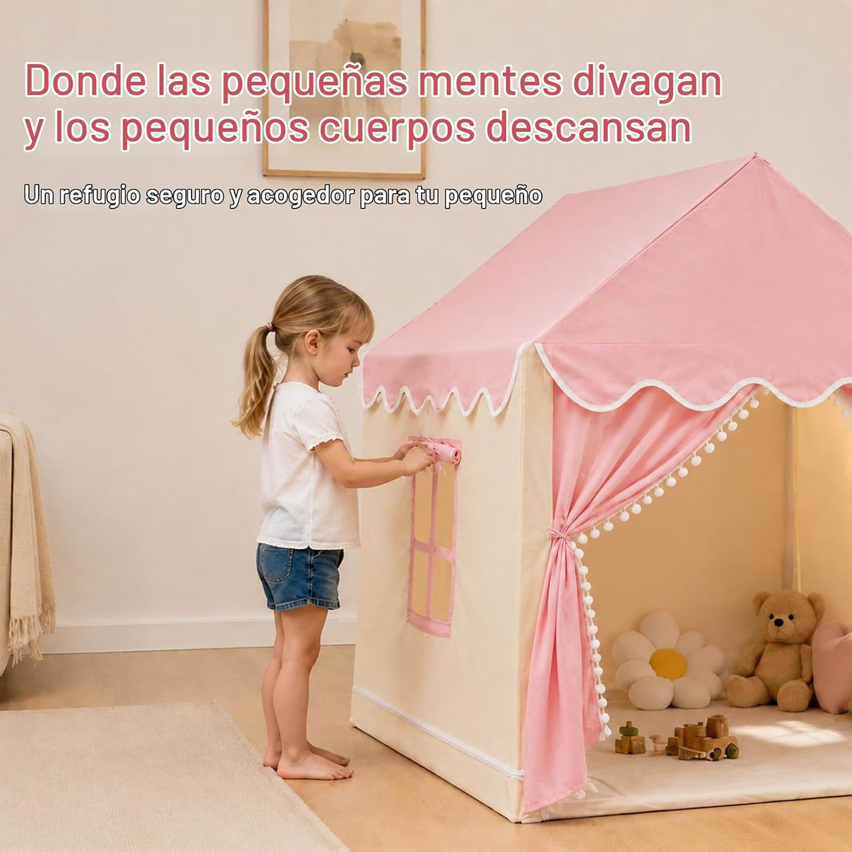Tienda de juegos para niños Casa de juegos interior, tienda de camp...