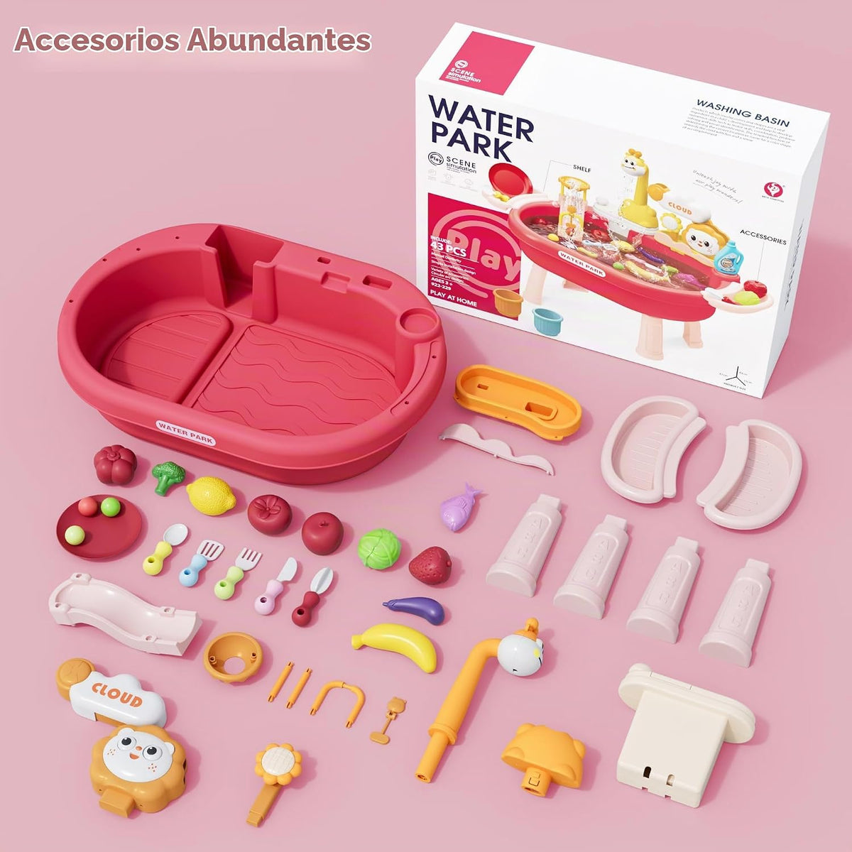 2026 Nuevos Juguetes de Mesa de Arena y Agua para Niños, Fregadero...