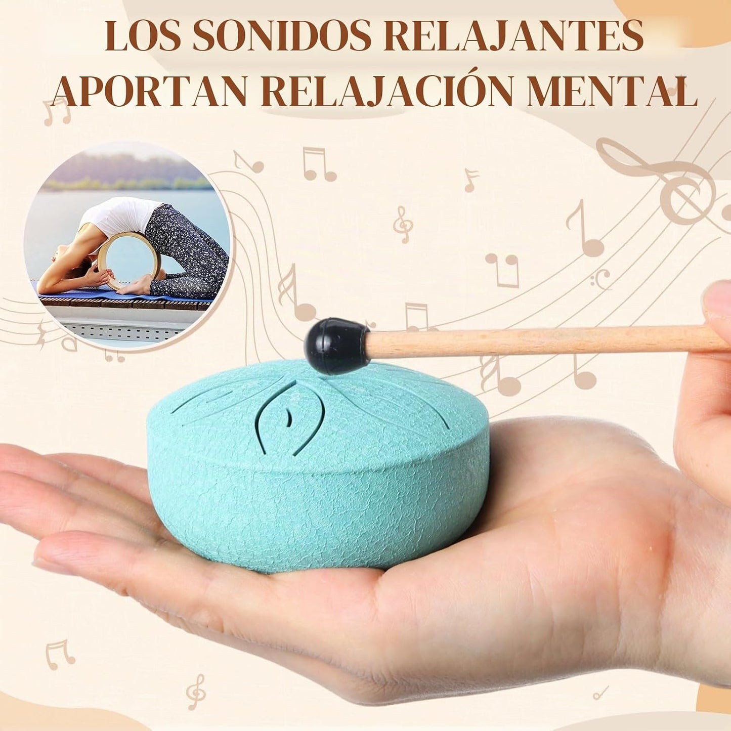 Maasechs Mini instrumentos musicales, mini piano de pulgar Kalimba...