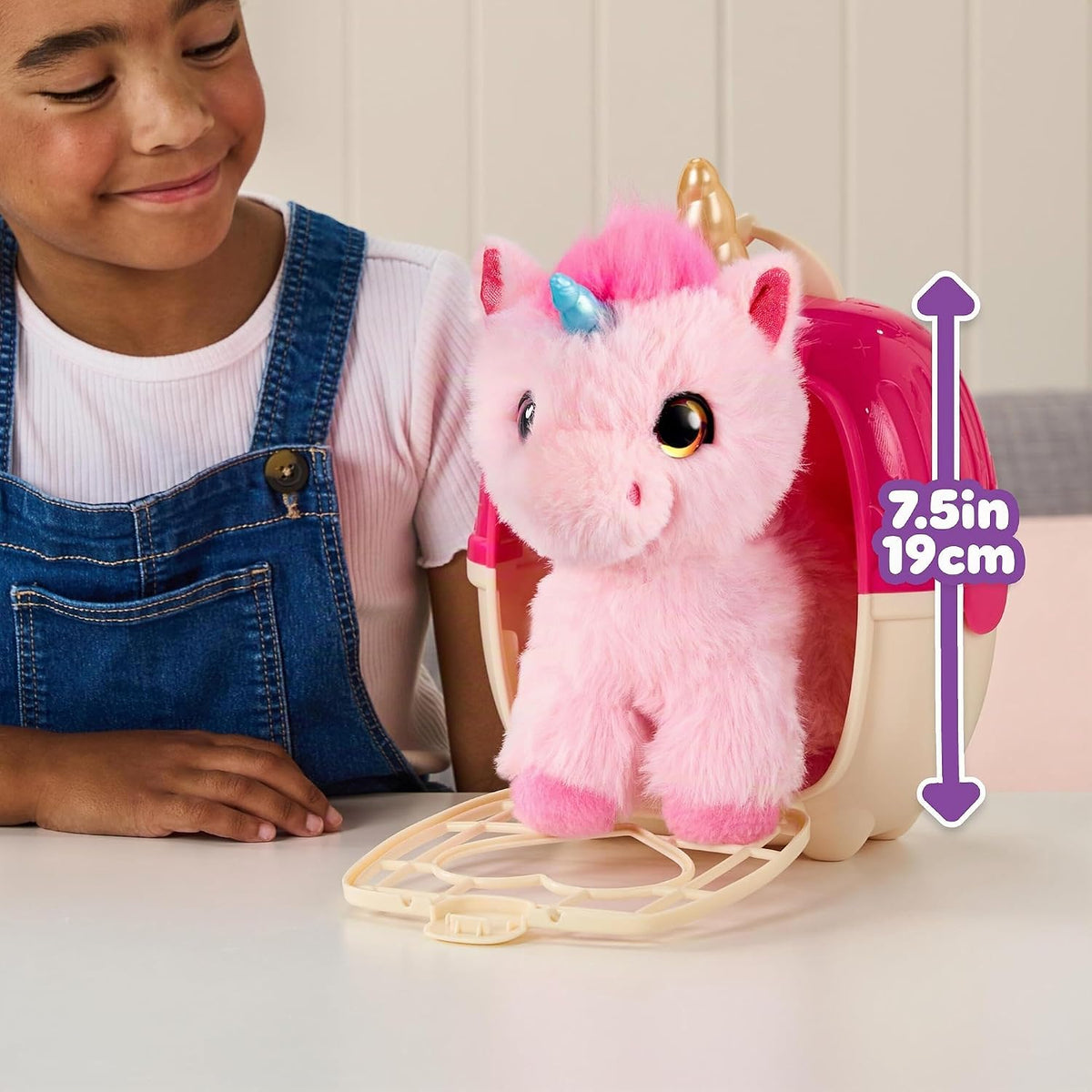 ScruffaLuvs Unicorn Scruffs Peluche, lavar para revelar 1 de 4 unic...