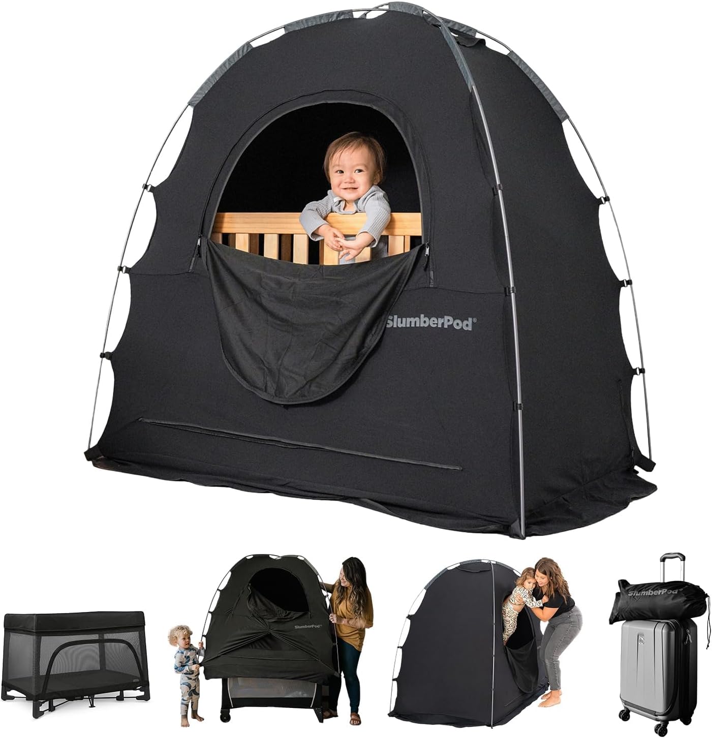 SlumberPod The Original Blackout Sleep Tent - Tienda de campaña de...