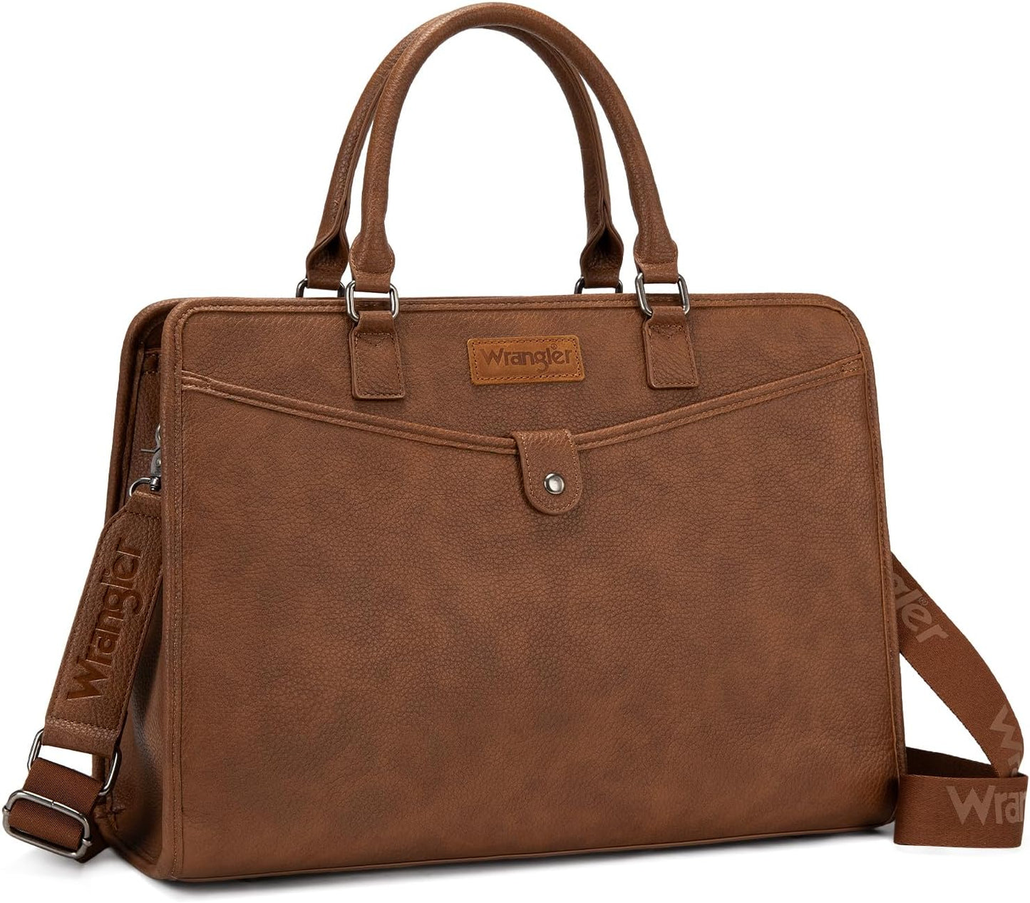 Wrangler - Bolsa de mano para laptop de 15.6 pulgadas, para uso dia...