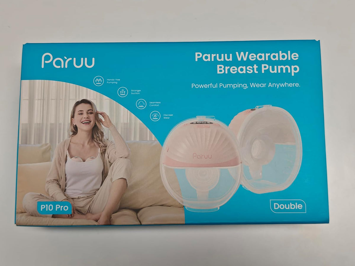 Paruu P10 Pro - Extractor de leche portátil con brida más ancha de...