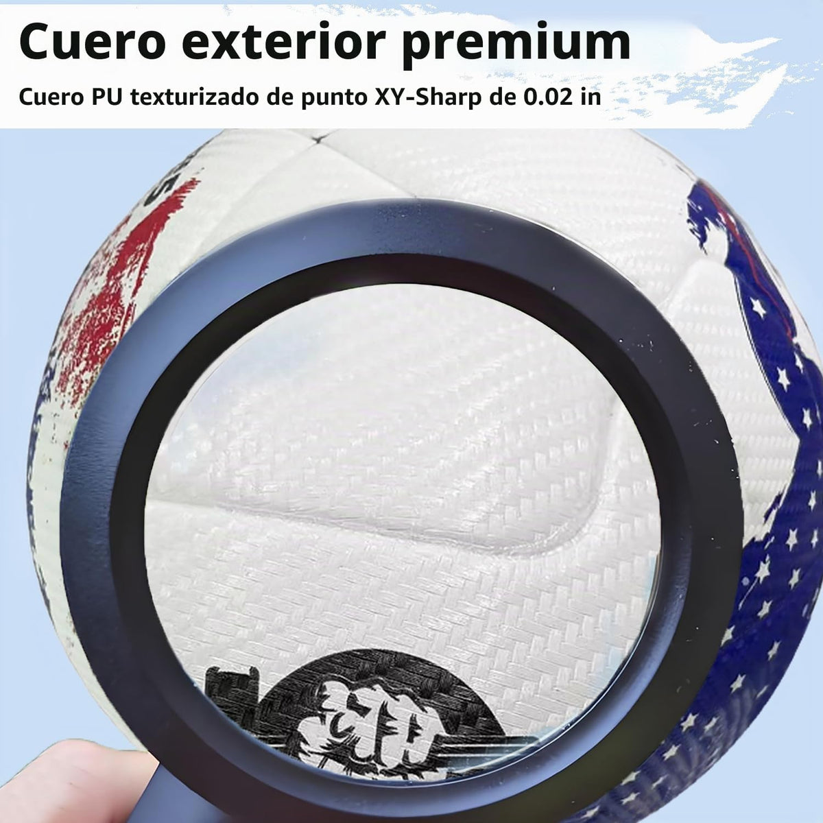SANNLEIKA Storm Series - Pelota de fútbol profesional para principi...