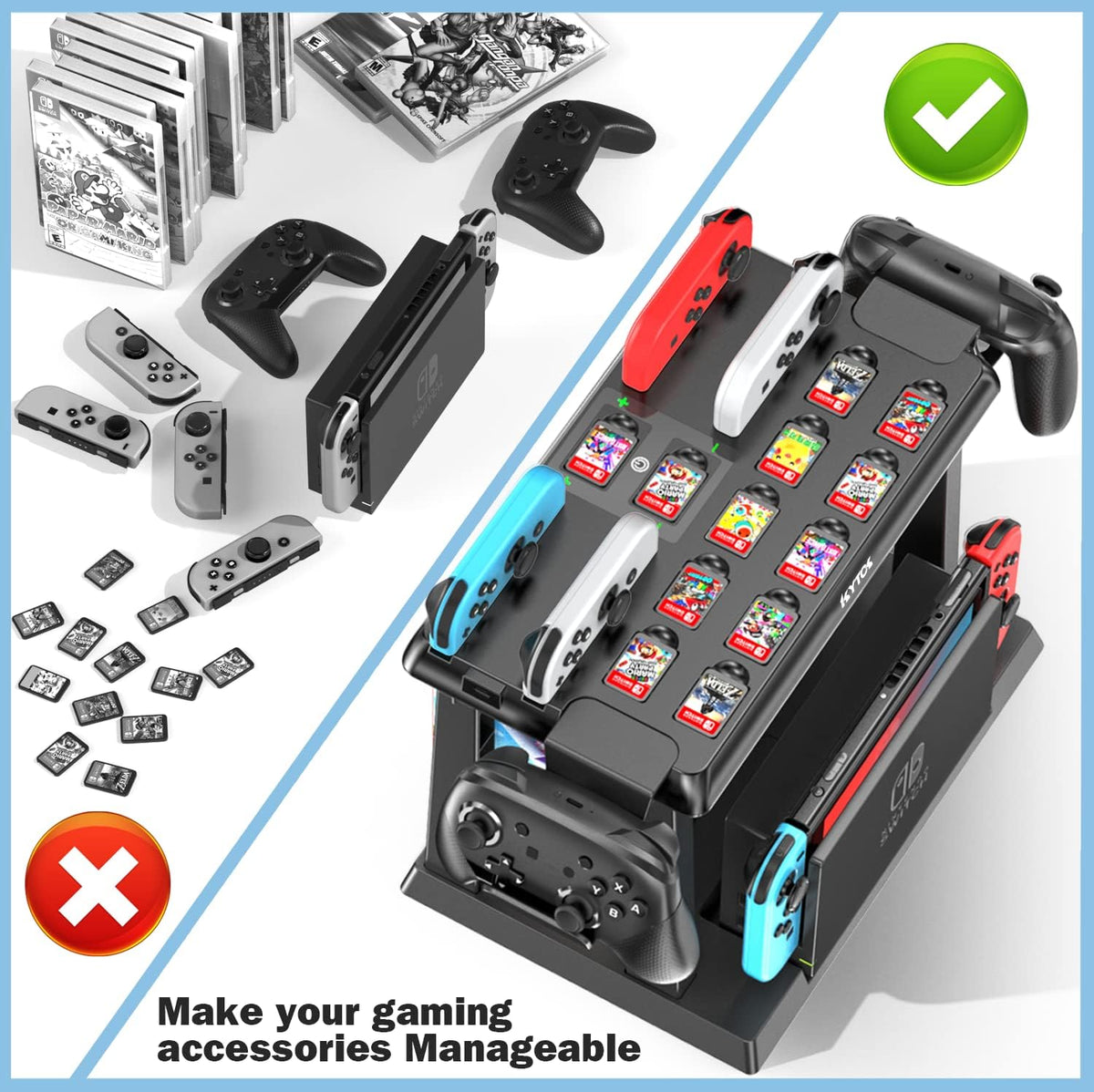 Soporte vertical para debajo del escritorio de PS5 para PS5\/PS5 Sl...