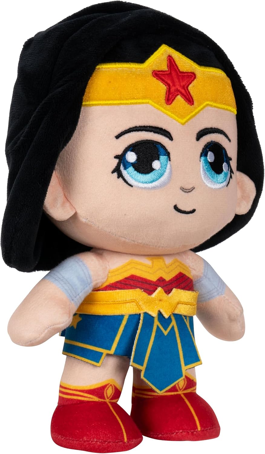 Jazwares DC Wonder Woman Peluche - Juguete de Superhéroe Relleno Co...