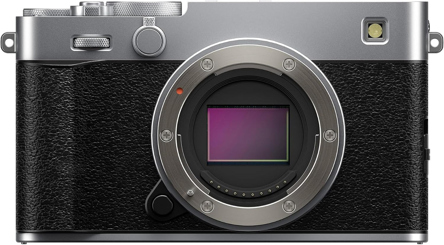 FUJIFILM X-E5 Cuerpo, Plata | Cuerpo solo con sensor de 40.2 MP y e...