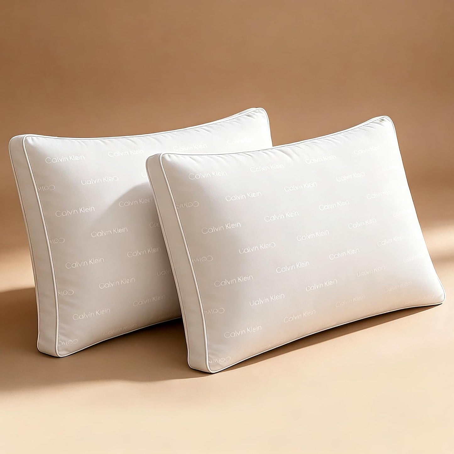 Calvin Klein Almohada de hotel de lujo tamaño King Set de 2 plumón...