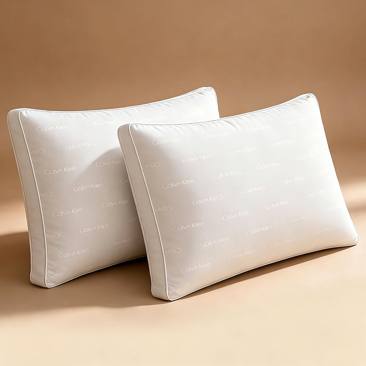 Calvin Klein Juego de 2 almohadas de hotel de lujo tamaño Queen de...