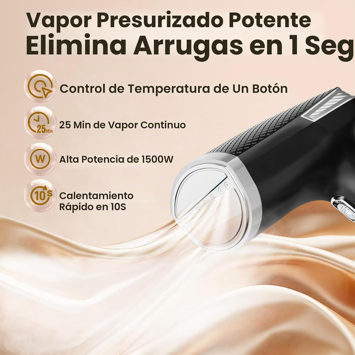 Vaporizador portátil para ropa, ligero y fácil de llevar, vaporizad...
