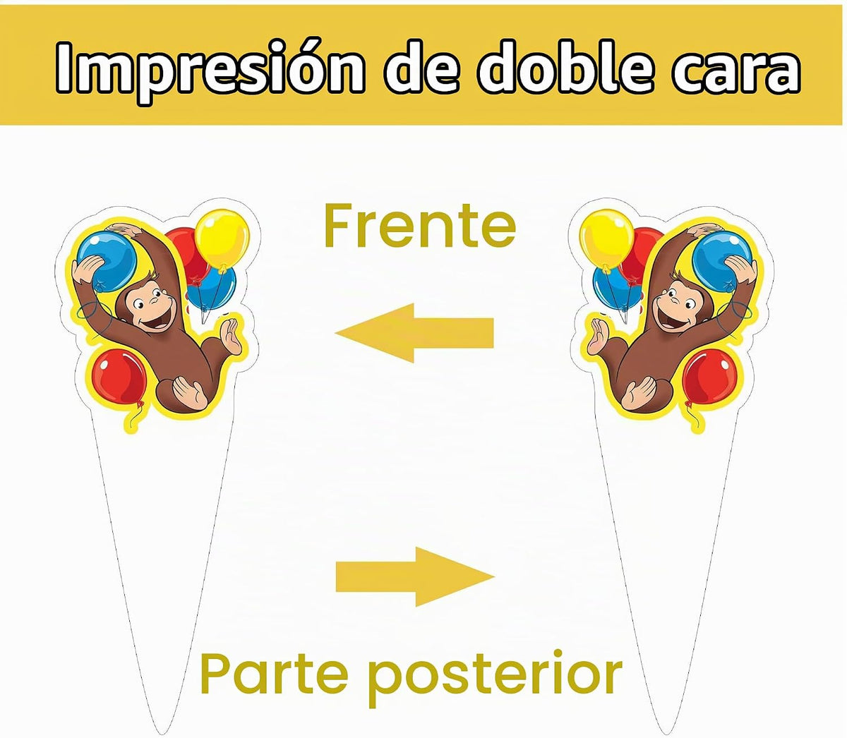 25 decoraciones de cumpleaños de George of Curious de dibujos anima...
