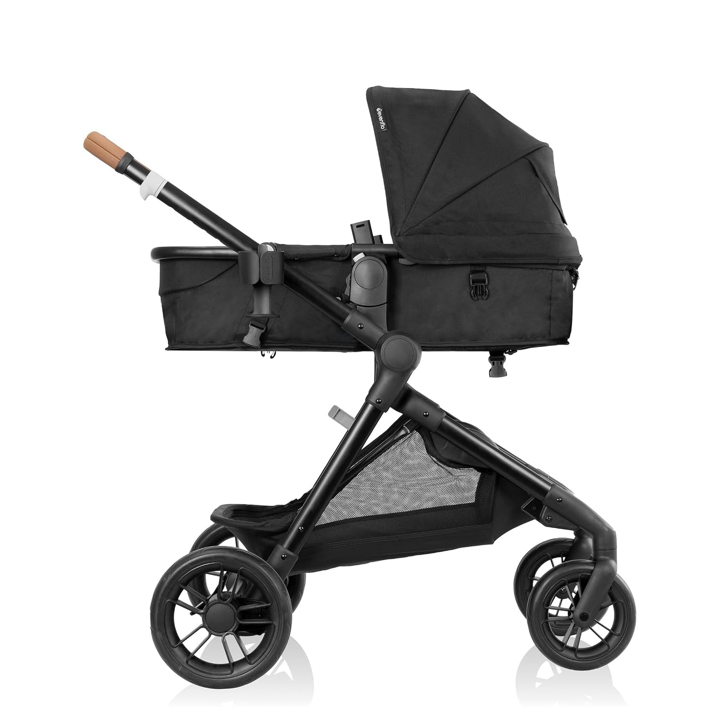 Evenflo Pivot Xpand NXT - Cochecito (negro carbón) | 8 modos de uso...