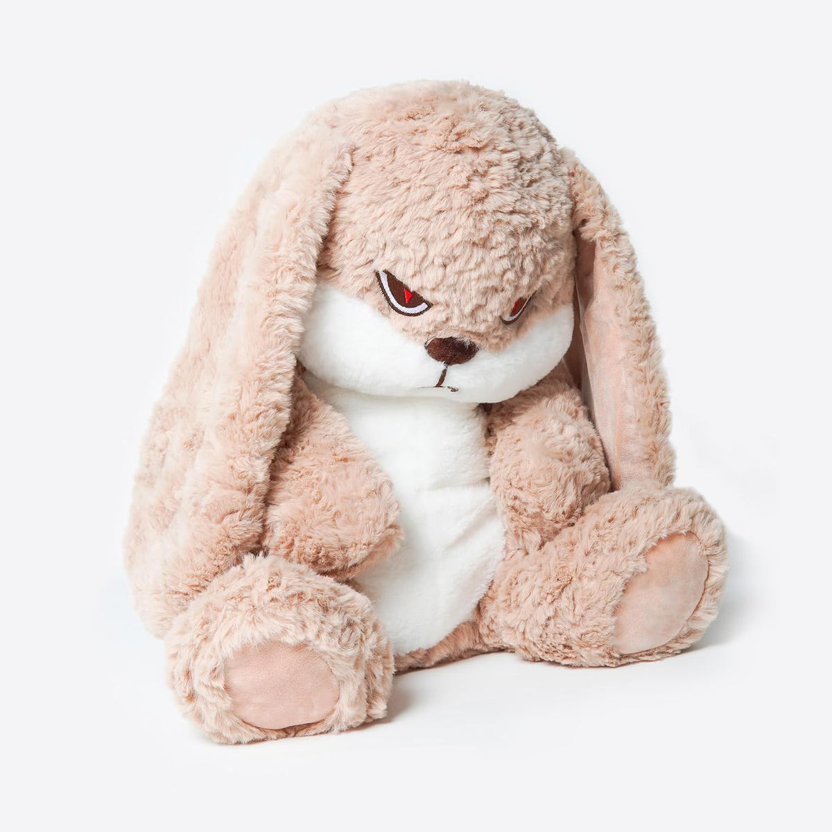 ZEIO Grumpy Bunny - Peluche de conejo de peluche de 15.7 pulgadas c...