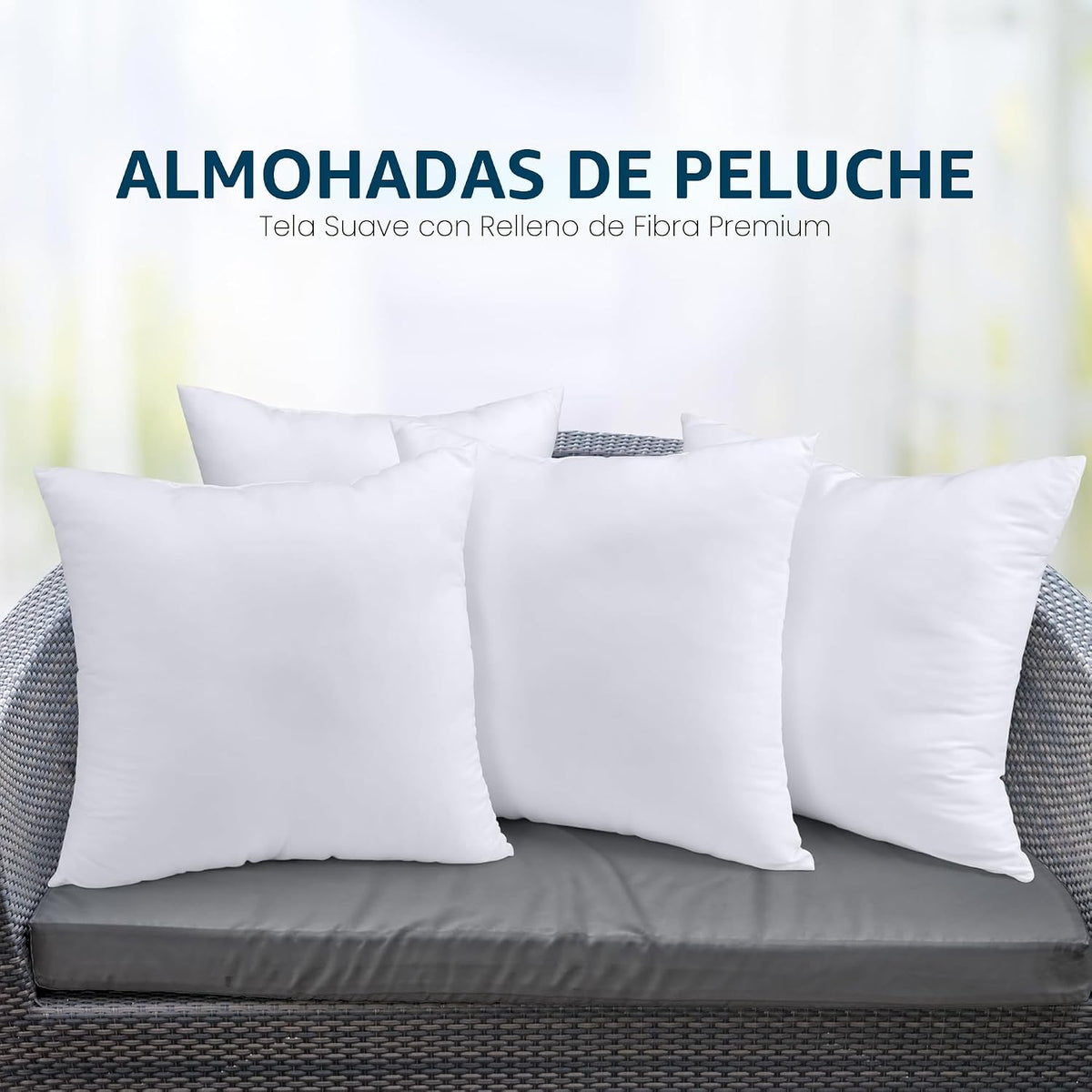 Utopia Bedding - Cojines decorativos para sillón, sofá, cama (juego...