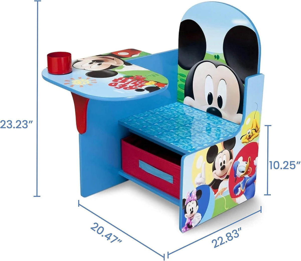 Delta Children - Silla de escritorio con compartimento de almacenam...