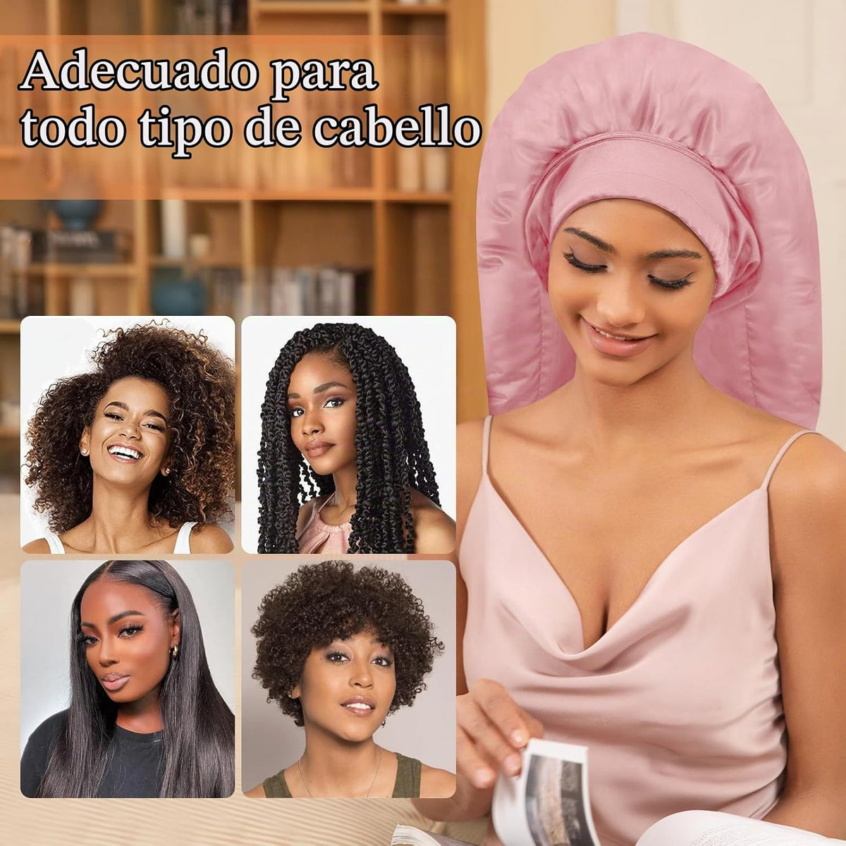 Gorro térmico para acondicionamiento profundo, vaporizador para cab...