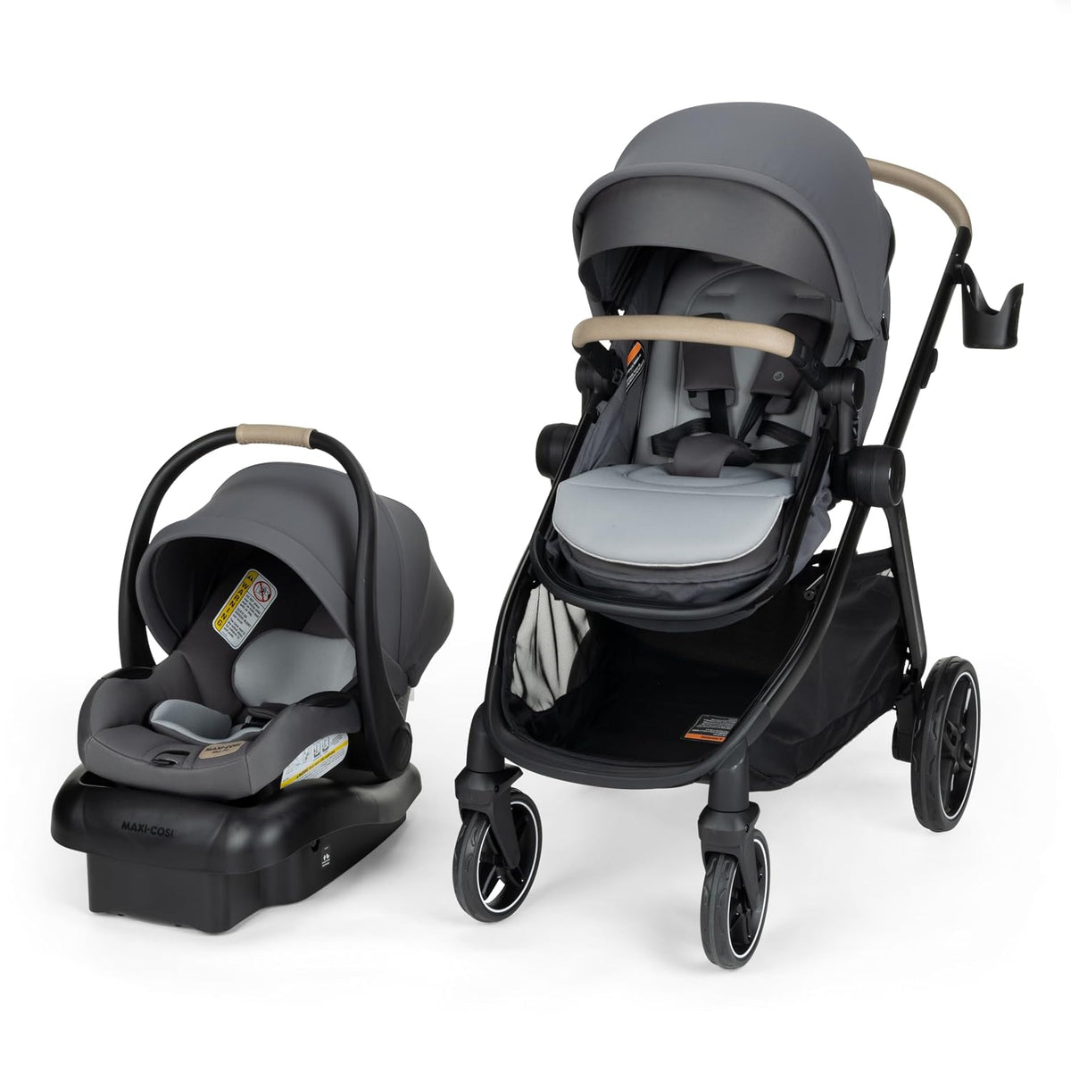Maxi-Cosi Zelia Pro - Sistema de viaje 5 en 1 con asiento de automó...