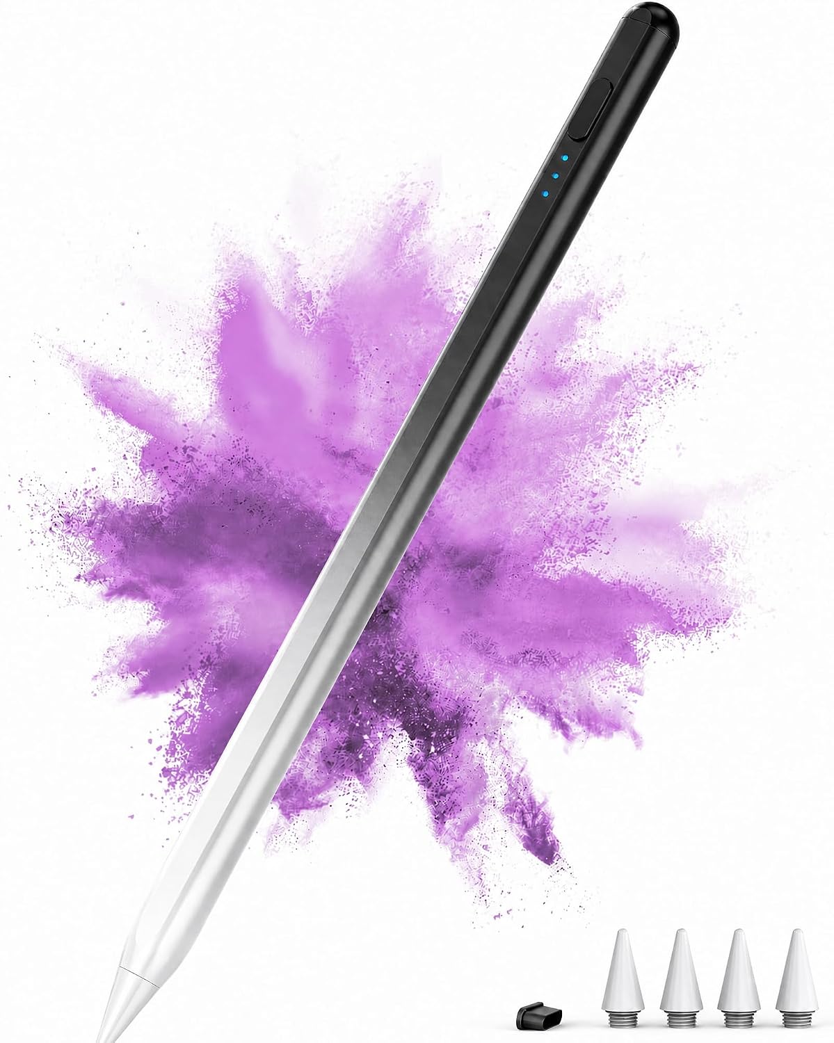 DEGGE Lápiz óptico para iPad 2018-2026, carga rápida de 15 minutos...