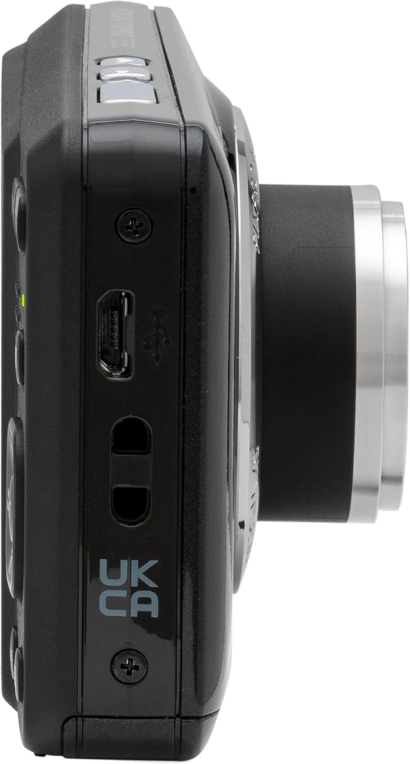 Kodak PIXPRO FZ55 - Cámara digital negra de 16 MP con zoom óptico 5...
