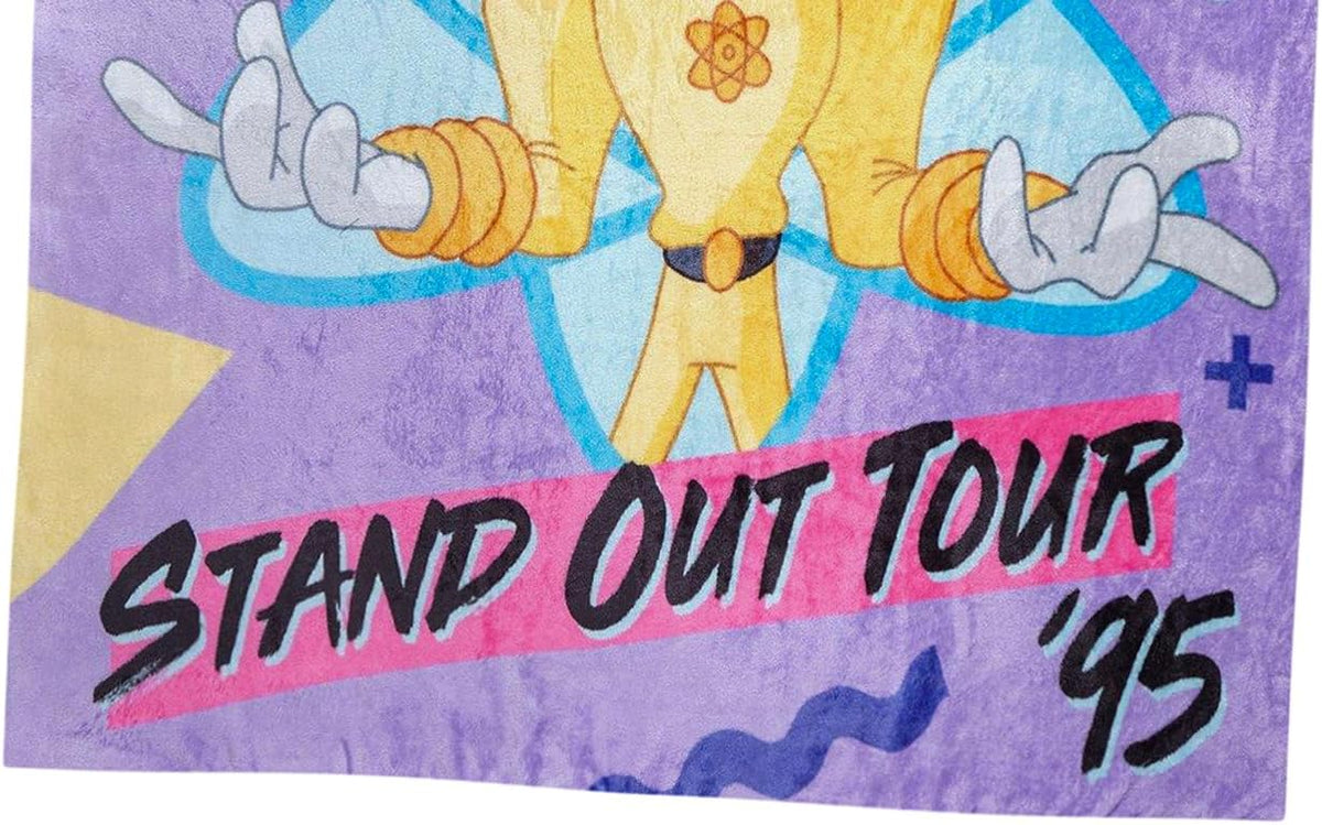 Disney Blanket A Goofy Movie Powerline Stand Out Tour 95 pies Retro...