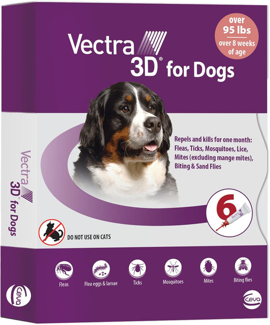 Vectra 3D Tratamiento y prevención de pulgas, garrapatas y mosquito...