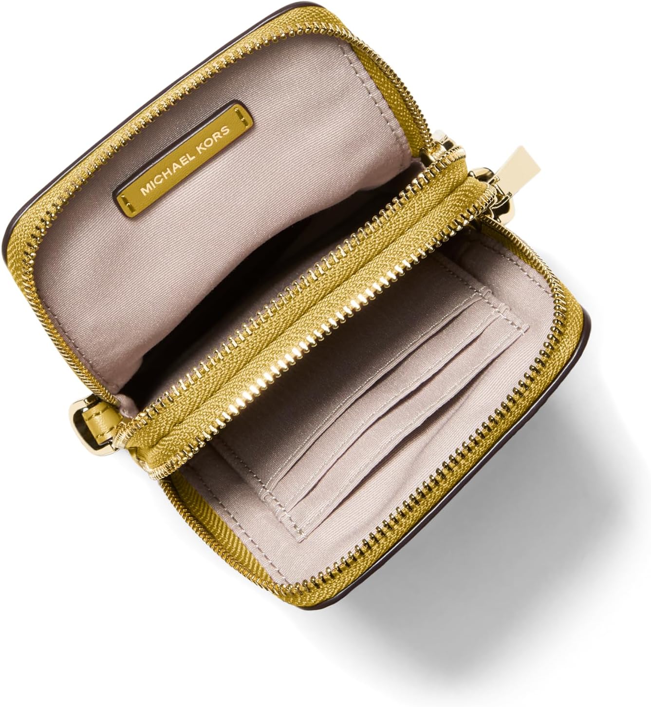 MICHAEL Michael Kors Jet Set - Bolso cruzado pequeño con doble crem...